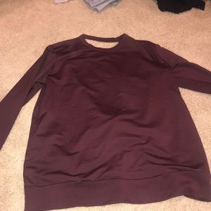 Nike crewneck with open back